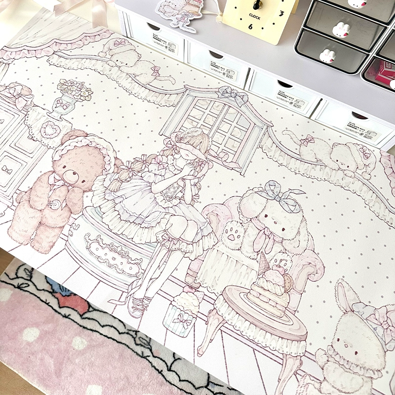 Tapete de mesa de couro PU fof - Leather Desk Pad avaliação e preço