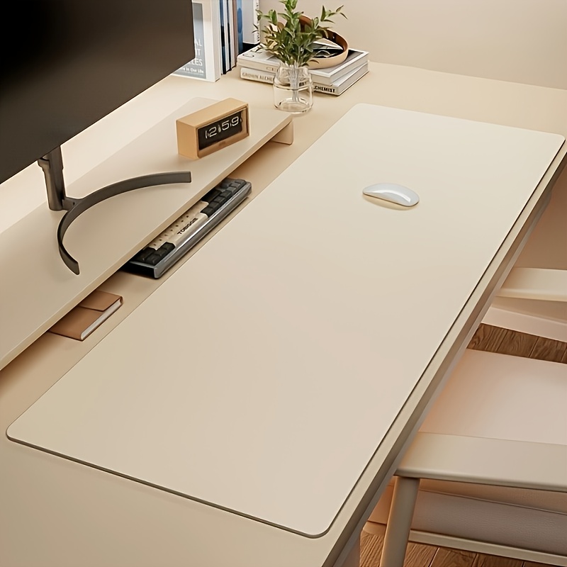 1pc grande mouse pad de couro  - Leather Desk Pad avaliação e preço