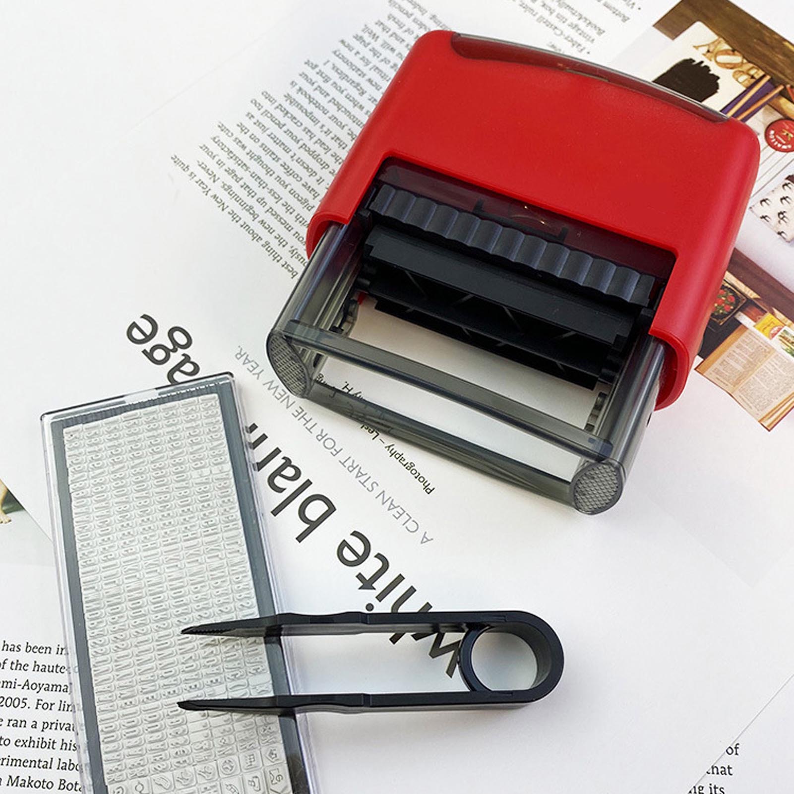 Carimbo de Data com Tinta Pret - Rubber Date Stamp avaliação e preço