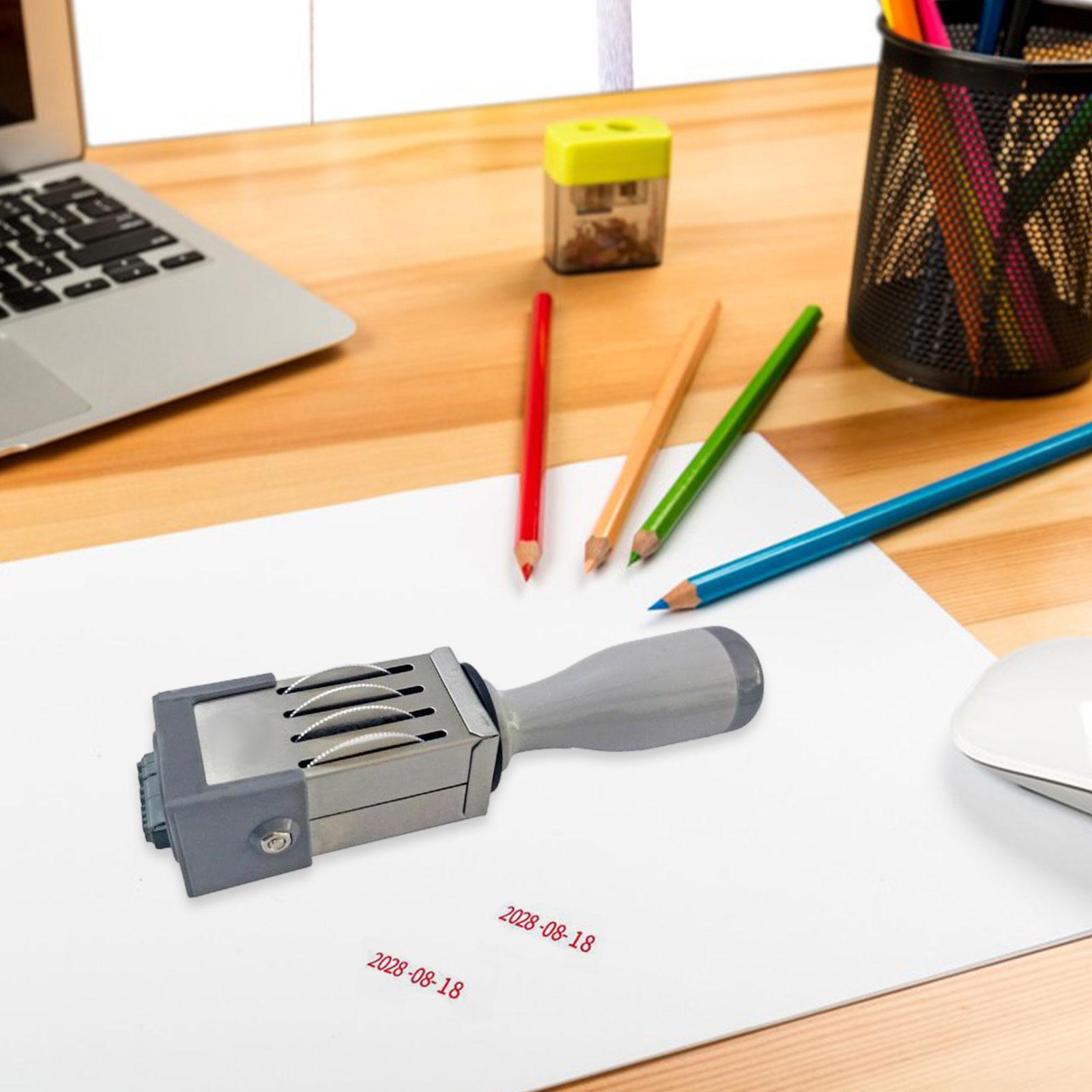 Carimbo de Data Mini Ajustável - Rubber Date Stamp avaliação e preço